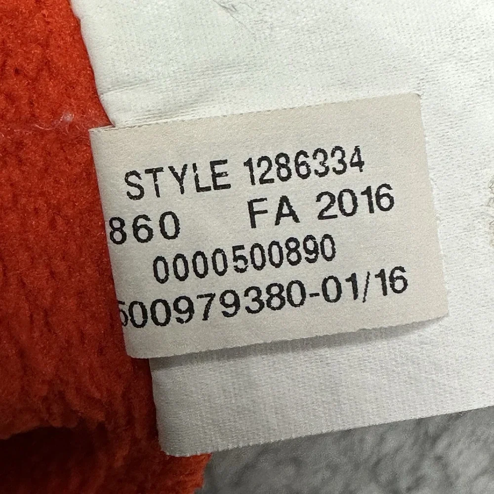 Under Armour 1286334 Mens Large 1/4 Zip Clemson Tigers L/S Fleece Pullover